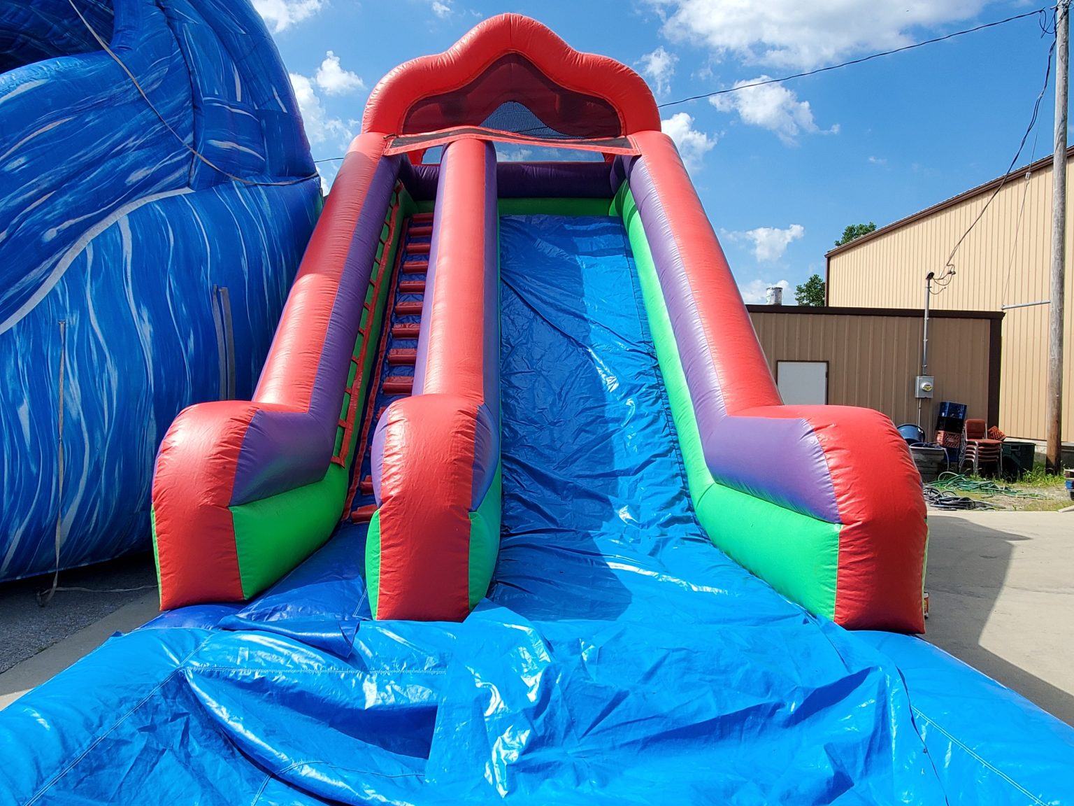 Wild Splash Inflatable Water Slide Rental - Go Elite Events & Rentals