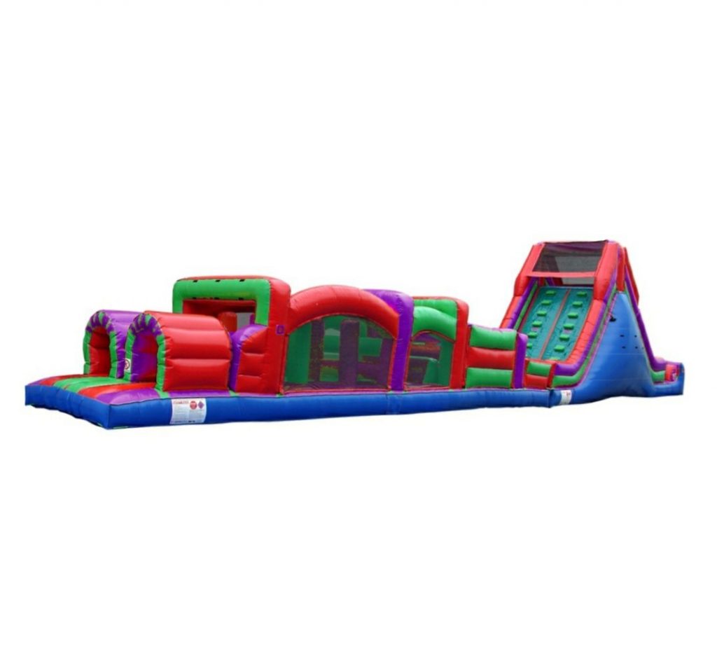 65ft Giant Inflatable Obstacle Course Rental
