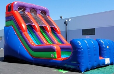 Dual Lane Inflatable Slide Rental With Go Elite Events