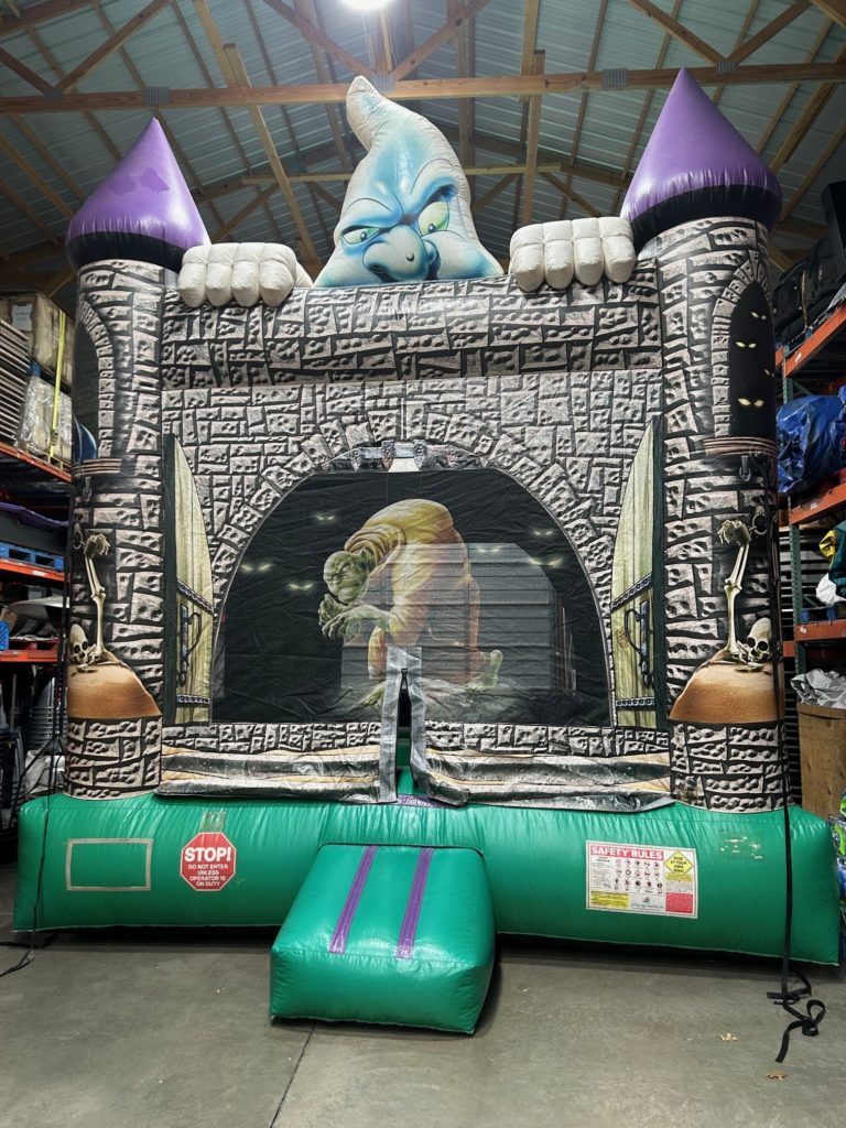 Spooky Bounce House Castle Inflatable Rental