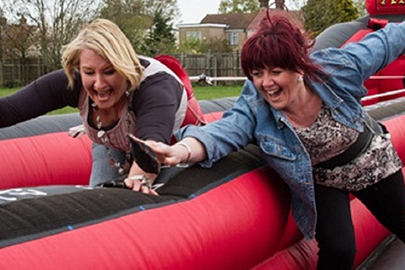 Team Building, Team Building Companies, Team Building Inflatables, Team Building Activities, Team Building Ideas, Corporate Events, Corporate Picnics, Company Picnic Entertainment, Company Picnic Ideas, Dreamcastle, Fun, Jumpers, Jump Rental, Bounce House, Jolly Rentals, Fun Services, STL Inflatables