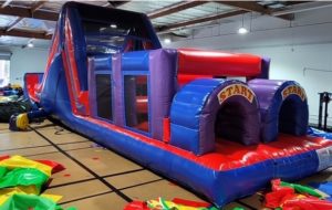 40′ Deluxe Obstacle Course Rental With Go Elite Events