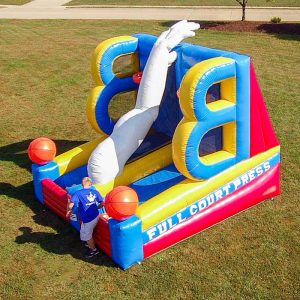 Full Court Press: Inflatable Basketball Game Rental