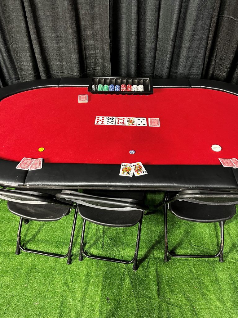 Poker Table Rental With Go Elite Events
