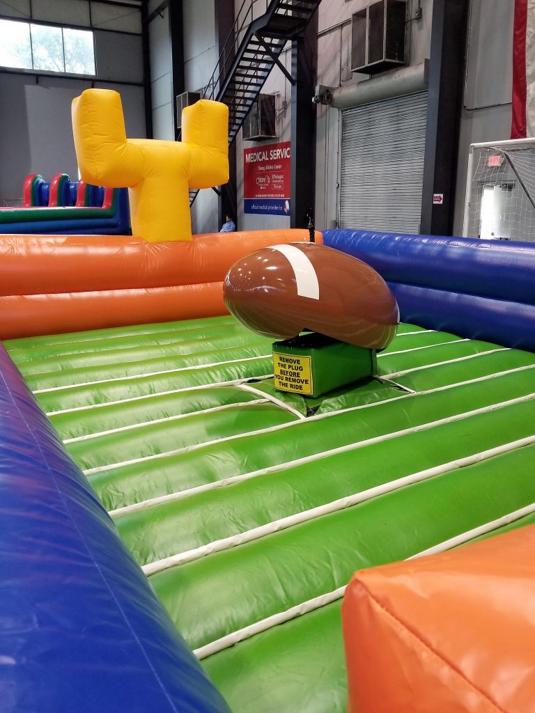 Galaxy Mechanical Football Rodeo Rental With Go Elite Events