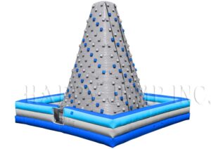 inflatable rock wall, inflatable, rockwall