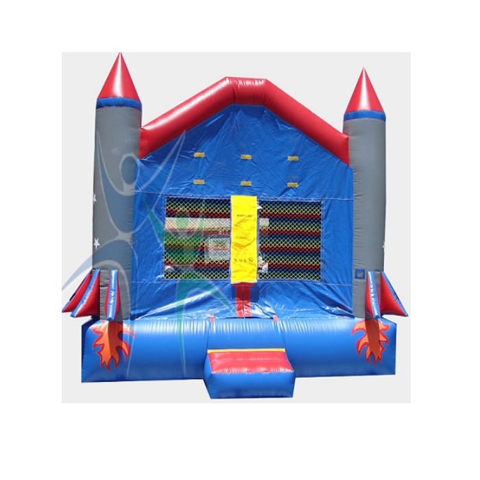 Rocket Ship Inflatable Bounce House Rental