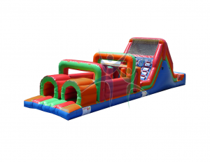 55ft Supreme Inflatable Obstacle Course Rental