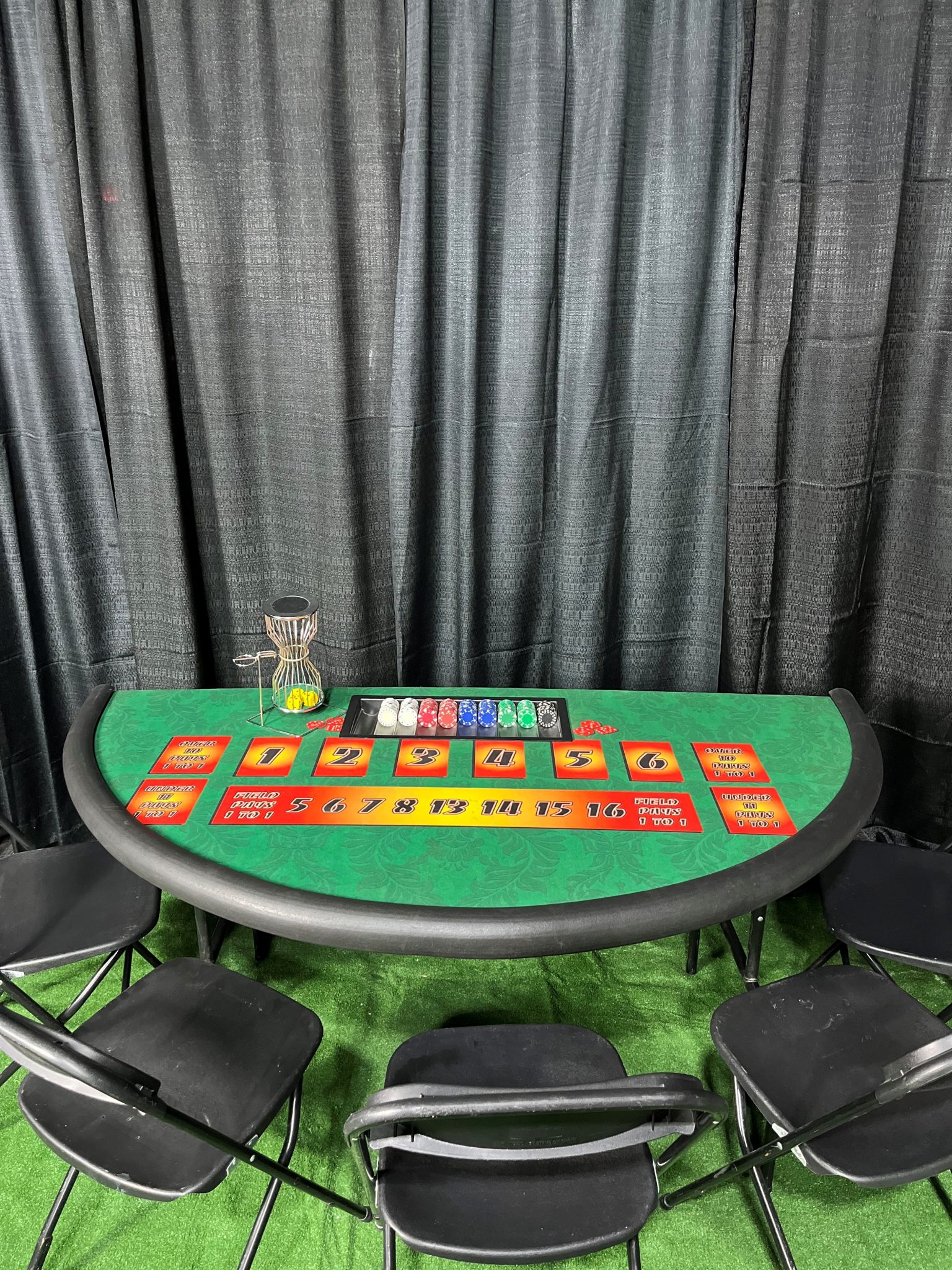 Chuck-A-Luck Game Rental for Casino Parties | Elite Events & Rentals