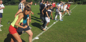 Corporate team building event in St. Louis, MO. Corporate team building event rental service provider.